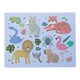 image 5 of Floss & Rock Magic Water Colouring Placemats - Jungle
