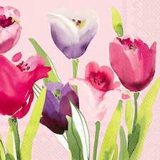 IHR Lunch Napkins Larissa Rose    33cm 3ply 20 Pack