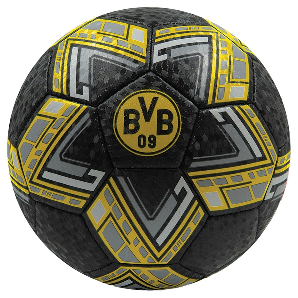 image 1 of Borussia Dortmund Football - Black/Silver/Yellow - 5