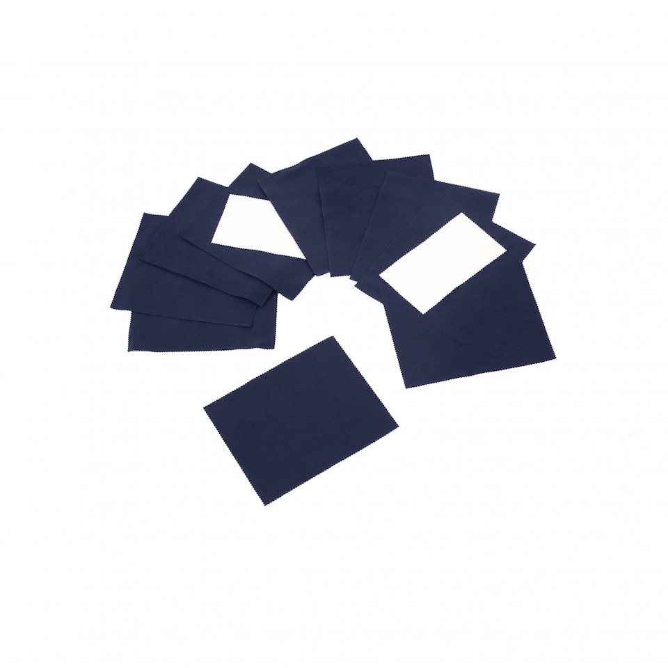 image 1 of Microfibre Soft Glasses Lens Phone Tablet Computer Cleaning Cloths 12 Pack