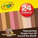 image 2 of Crayola Colors Of The World Construction Paper 48 Sheets