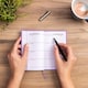image 7 of 2027 Diary Slim Size - Week to View Hardback Small Planner with Ribbon Bookmark - Premium 70gsm Paper Inside with UK Holidays, World Time Zones (Purple)