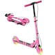 image 1 of AIYAPLAY Scooter for Kids, Folding Kick Scooter w/ Adjustable Handle, Pink