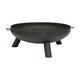 image 5 of Hammer & Tongs Round Iron Fire Pit - 99cm - Black