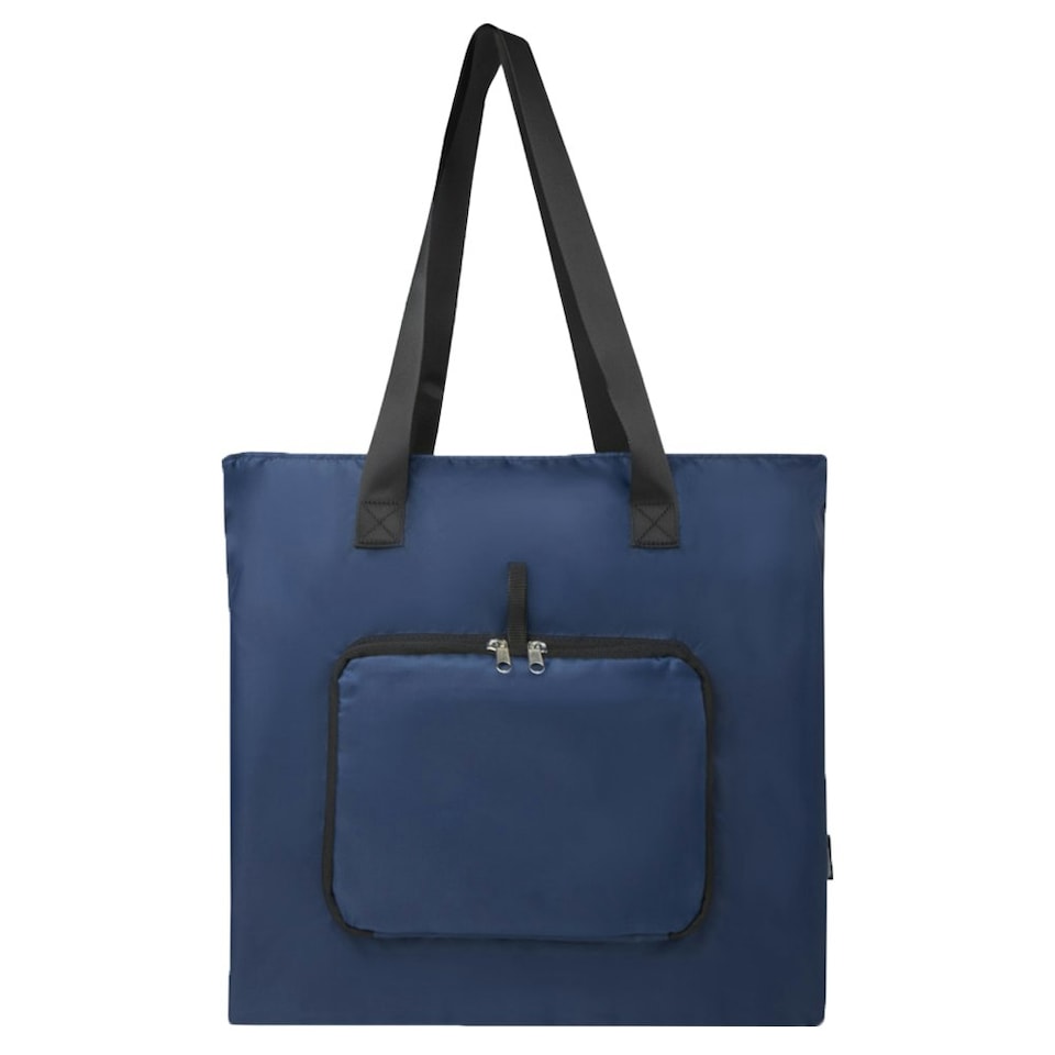 image 1 of Floso RPET Foldable 16L Tote Bag - Navy - One Size