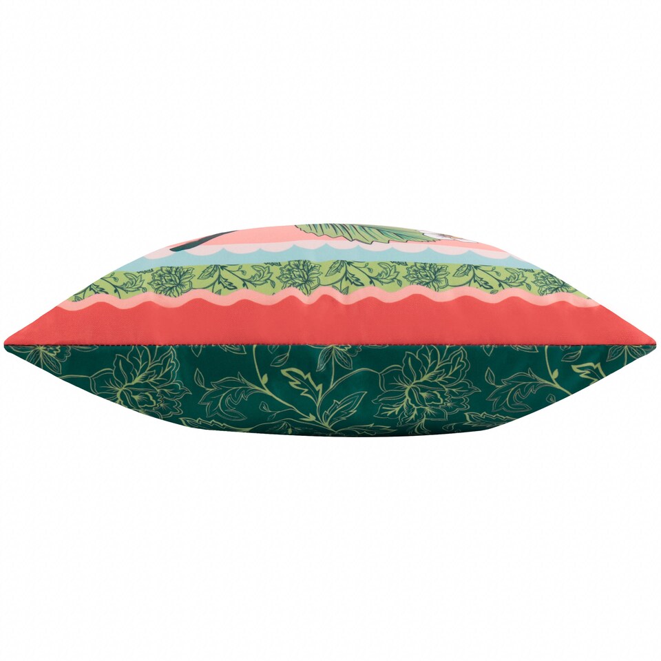 image 1 of Furn Anemone Strawberries Printed Outdoor Cushion