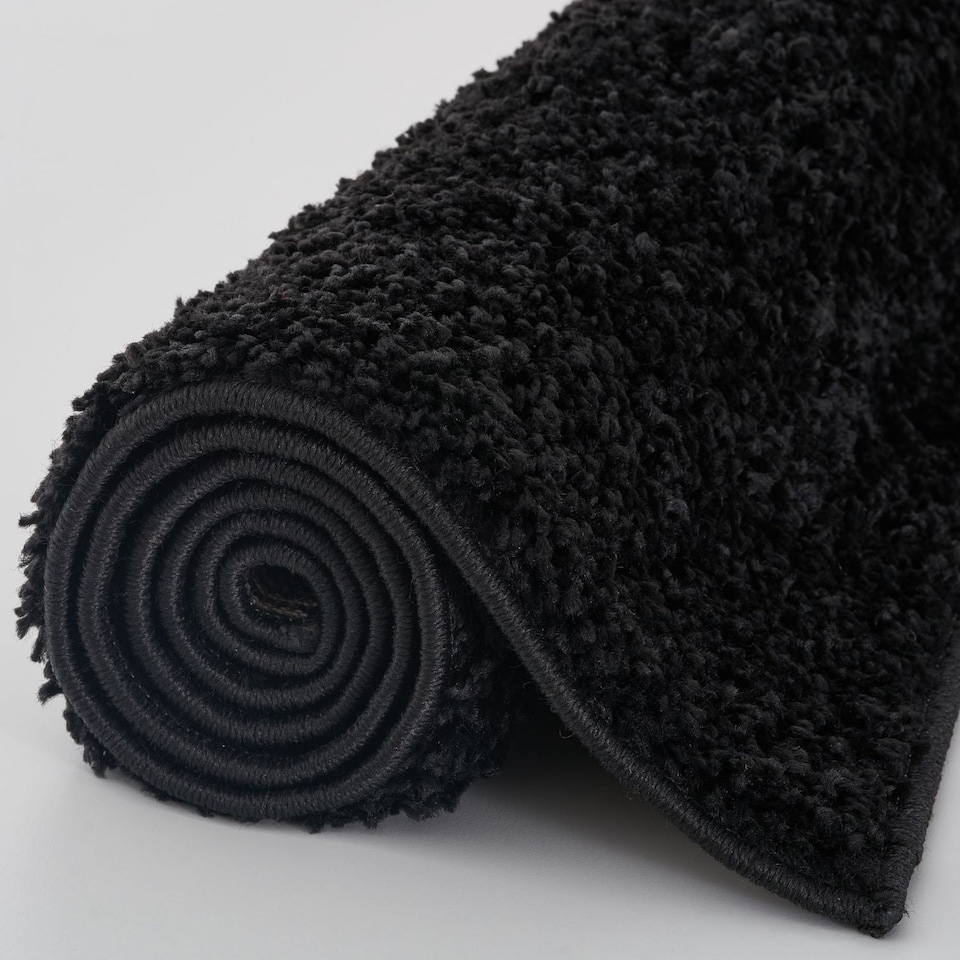 image 1 of The Rugs Myshaggy Collection Plain Soft High Pile Shaggy Floor Rugs and Runners Living Room Bedroom