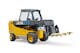 image 2 of Bruder JCB Teletruk with Pallet Telescopic Forklift with Forward-Reaching Mast