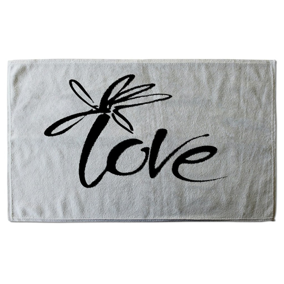 image 1 of Love Type (Kitchen Towel)