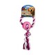 image 5 of Pet Touch Doggy Play Toy Tennis Ball and Rope with Knot