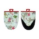 image 1 of Ulster Weavers Christmas Cats Microwave Mitts - Pair Seafoam
