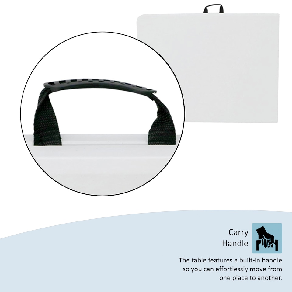 image 1 of Home Vida 6ft Portable Folding Table