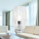 image 6 of Facet - Chrome with Clear Faceted Glass Table Lamp Chrome | Clear