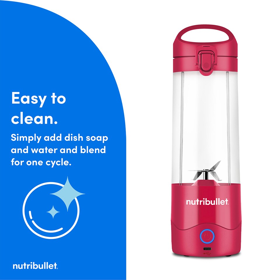 image 1 of Nutribullet Portable Blender Magenta