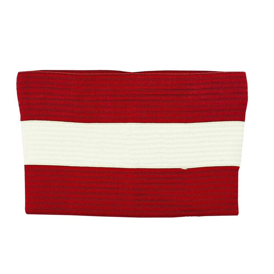 image 1 of Precision Training Unisex' S Captains Armband, Red, Senior, Yellow, K-Rey-Tr691S