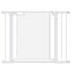 image 1 of Pressure Fit Safety Gate for Doors, Dog Gate w/ Auto Close, 75-103 cm - White