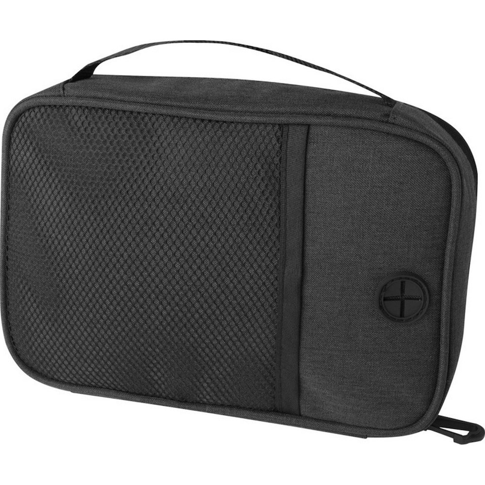 image 1 of Ross Tech RPET 1L Pouch - Heather Charcoal - 4cm x 21cm x 14.5cm