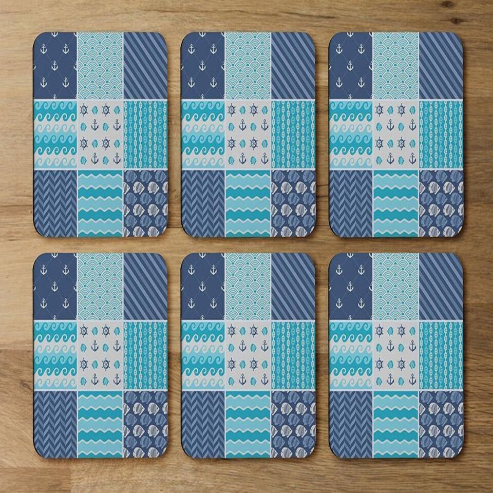 image 1 of Nautical Tiles (Coaster)