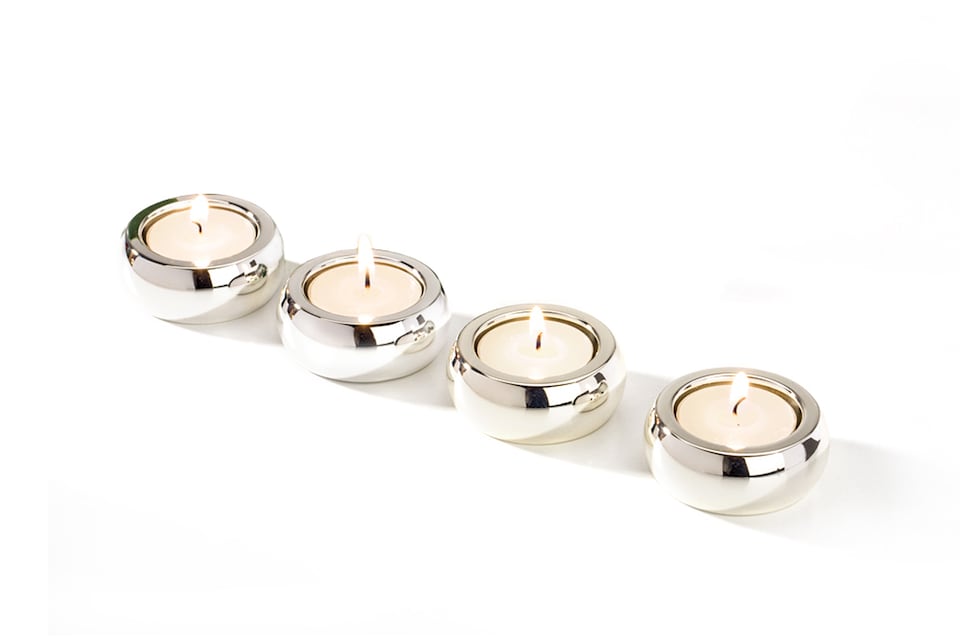 Set of Four Luxury Tea Light Holders