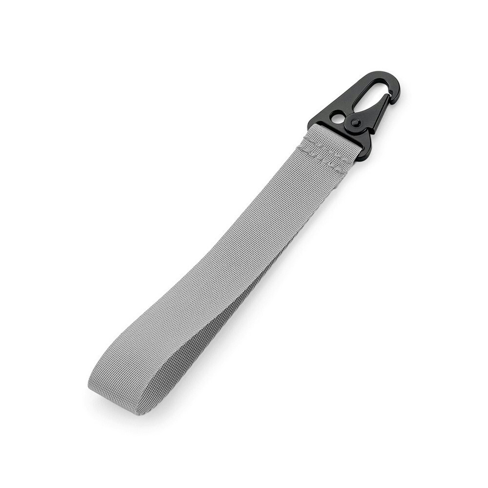BagBase Brandable Key Clip - Grey - One Size Multi