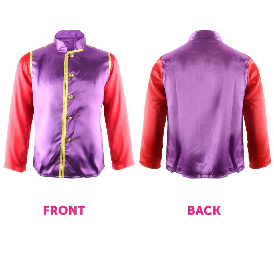 image 1 of Purple & Red Jockey Costume | Multi | 2XL