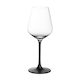 image 2 of Villeroy & Boch Manufacture Rock Noire Set of 4 Red Wine Goblets