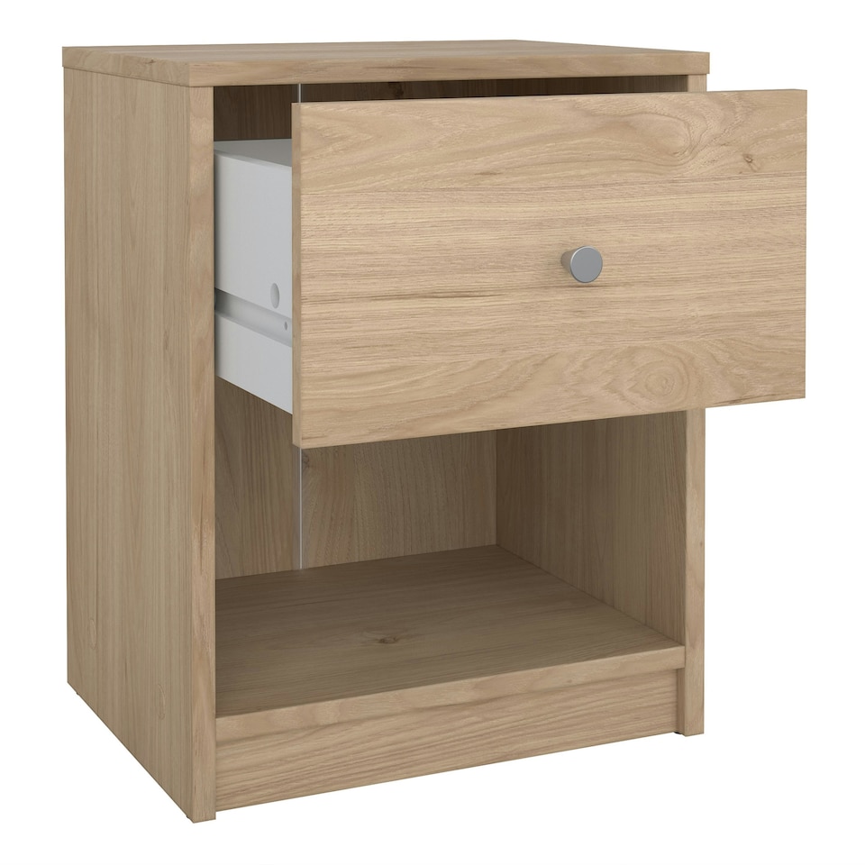 image 1 of May Bedside 1 Drawer in Jackson Hickory Oak