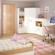 image 5 of 4KIDS 1 Drawer Bedside Cabinet with Orange Handles