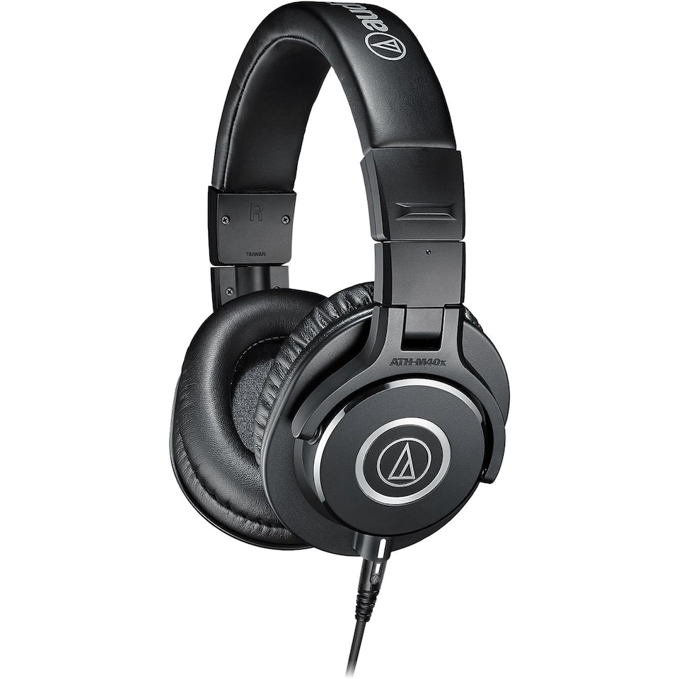 image 1 of Audio Technica ATH-M40X Wired On Ear Headphones  in Black