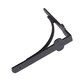 image 3 of Hammer & Tongs Curved Iron Shelf Bracket - D205mm - Black
