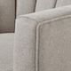image 2 of Lily Swivel Chair in Oatmeal Twill - Wood - L82 x W80 x H77 cm