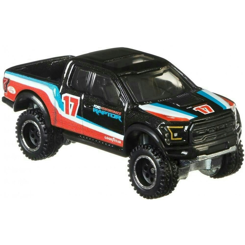image 1 of Hot Wheels Premium Car Culture '17 Ford F-150 Raptor 1:64 Scale Die-Cast Vehicle