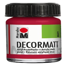 MARABU DECORMATT ARCYL 15ML CARMINE RED Multi