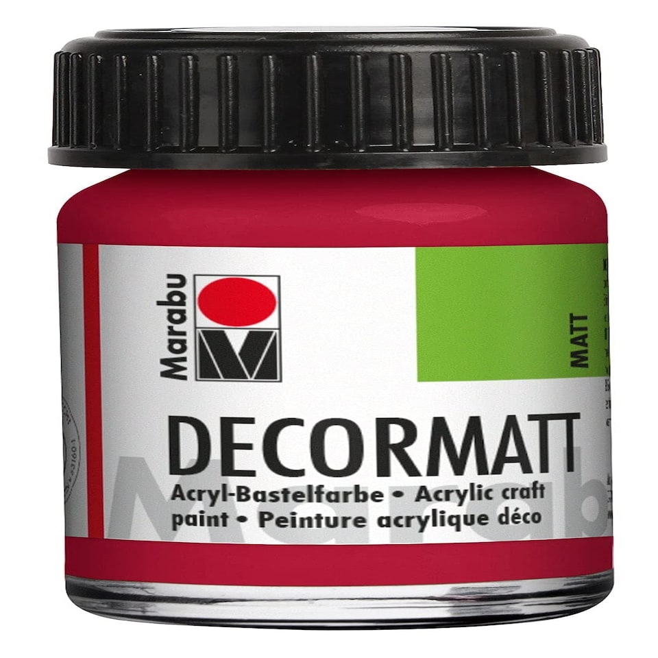 MARABU DECORMATT ARCYL 15ML CARMINE RED Multi