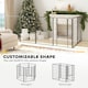 image 3 of PawHut Six-Panel Dog Playpen with Door, for Indoor, Outdoor, 100cm Tall
