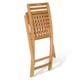 image 3 of Rowlinson Ashdown Folding 8 Seat Round Dining Set with Cushions N/A | Natural