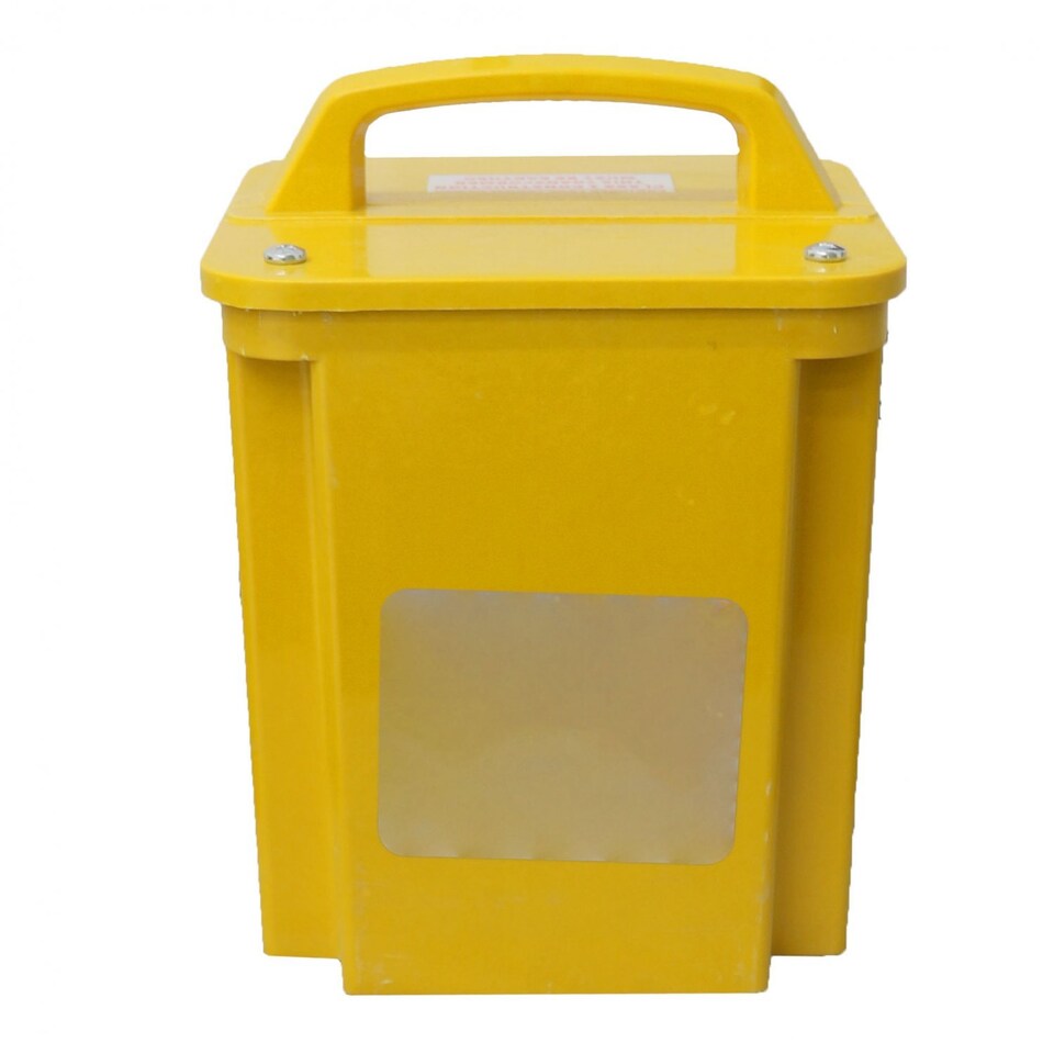 image 1 of 3.3KVA Site Transformer 110V Twin Outlet 16 AMP KVA 3.3 | Yellow