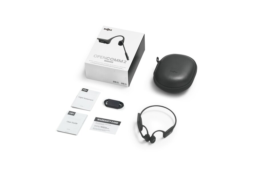 image 1 of SHOKZ OPENCOMM2 HEADSET - NO USB DONGLE