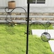 image 8 of Pawhut Bird Feeding Station Kit Wild Bird Feeder Pole w/ 6 Hooks 4 Prong Bases