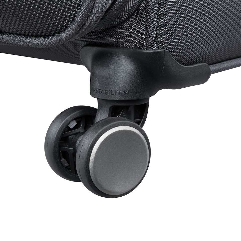 image 1 of IT Luggage Teleported Warm Charcoal Expandable Cabin Suitcase with TSA Lock Grey | Cabin Bag