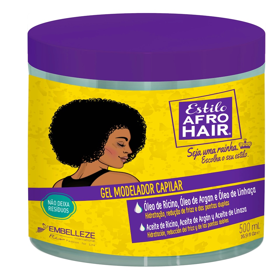 image 1 of Novex AfroHair Hair Stlyling Gel 500 ml