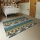 image 3 of Tribal art, Egyptian vintage ethnic silhouettes (Rug) Multi | Small: 60x110cm