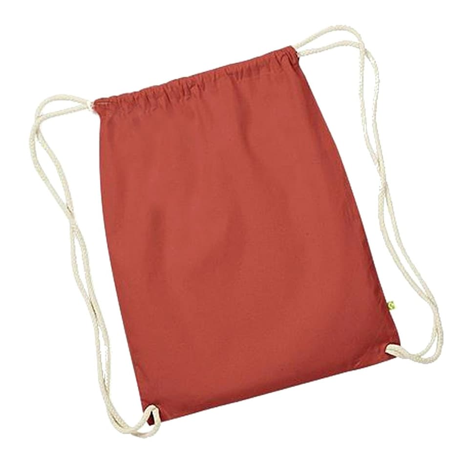image 1 of Westford Mill Earthware Organic Gymsac (13 Litres) - Orange Rust - One Size Orange | One Size