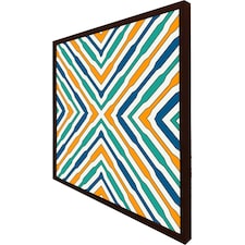 Ethnic geometric figures (Picutre Frame) Brown | XL