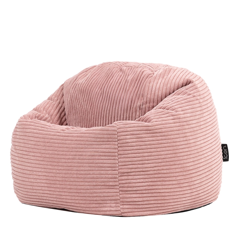 image 1 of Kids High Rest Beanbag Corduroy Dawn Pink | Pink | Dawn Pink | 1