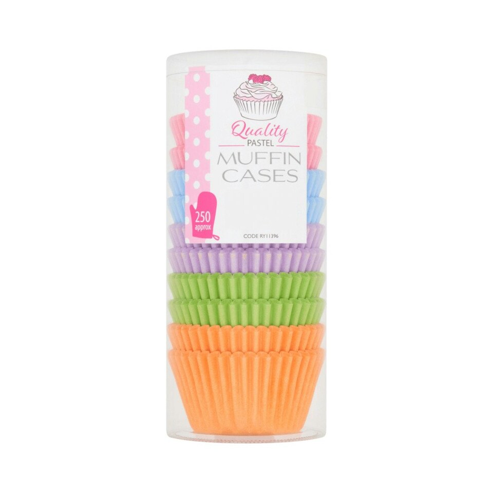 Caterpack Pastel Muffin Cases 250's x 20