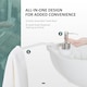 image 4 of Outsunny 24L Portable Portable Hand wash Sink Washing Basin Water Tank