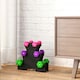 image 8 of SPORTNOW Hex Dumbbells Set with Dumbbells Rack, 2 x 1kg, 2 x 2kg, 2 x 3kg