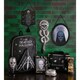 image 6 of Warner Bros Harry Potter Dark Arts Backpack - Deathly Hallows