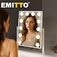 image 9 of Emitto LED Hollywood Makeup Vanity Mirror  Dimmable 3 Colour Lights 31x47cm